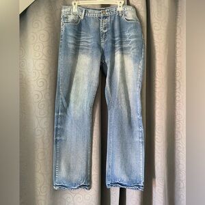 CJ Black premium relaxed straight legs men’s  jeans size 38 /34